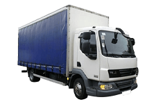 Van Hire Anglesey - 7.5 Tonne Curtain Side Truck - Truck hire Anglesey