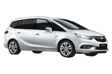 Van Hire Anglesey - Vauxhall Zafira 5 + 2 - Minibus hire Anglesey